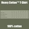 Gildan Military Green Heavy Cotton T-Shirt Blanks for DIY Crafts & Printing Projects
